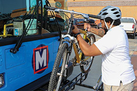 Bikes-On-Metro-Rack-Card