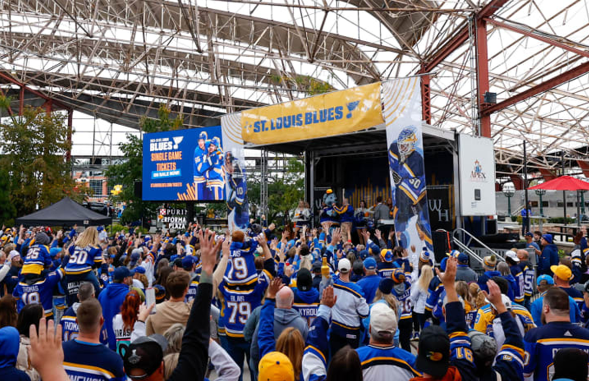Downtown Newsletter - Blues Playoffs