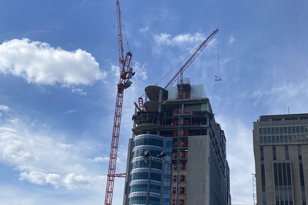 June 2024 BJC Tower Construction