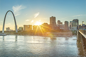 St. Louis Downtown From IL - Getty Images